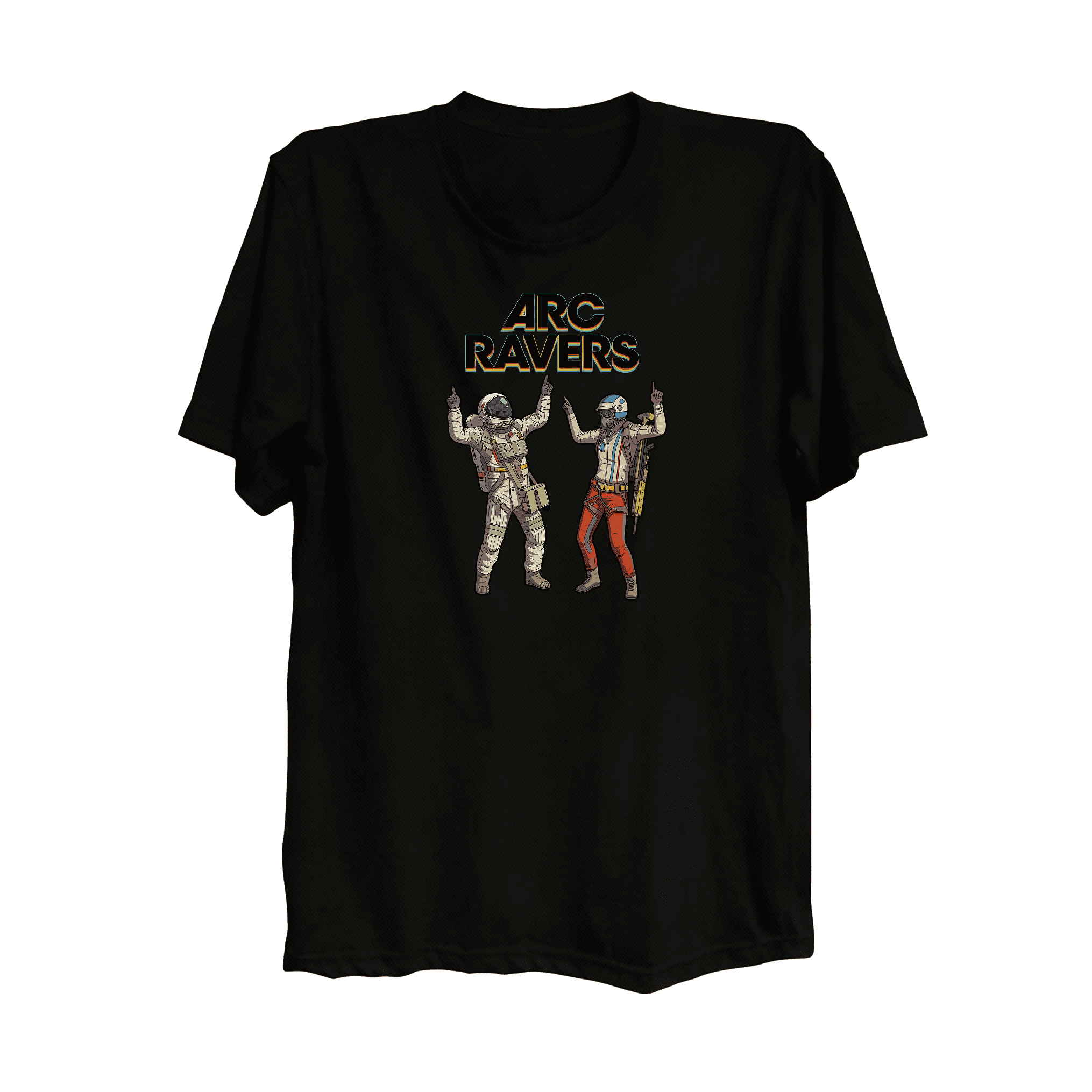 Arc Raiders t-shirt ARC Ravers design