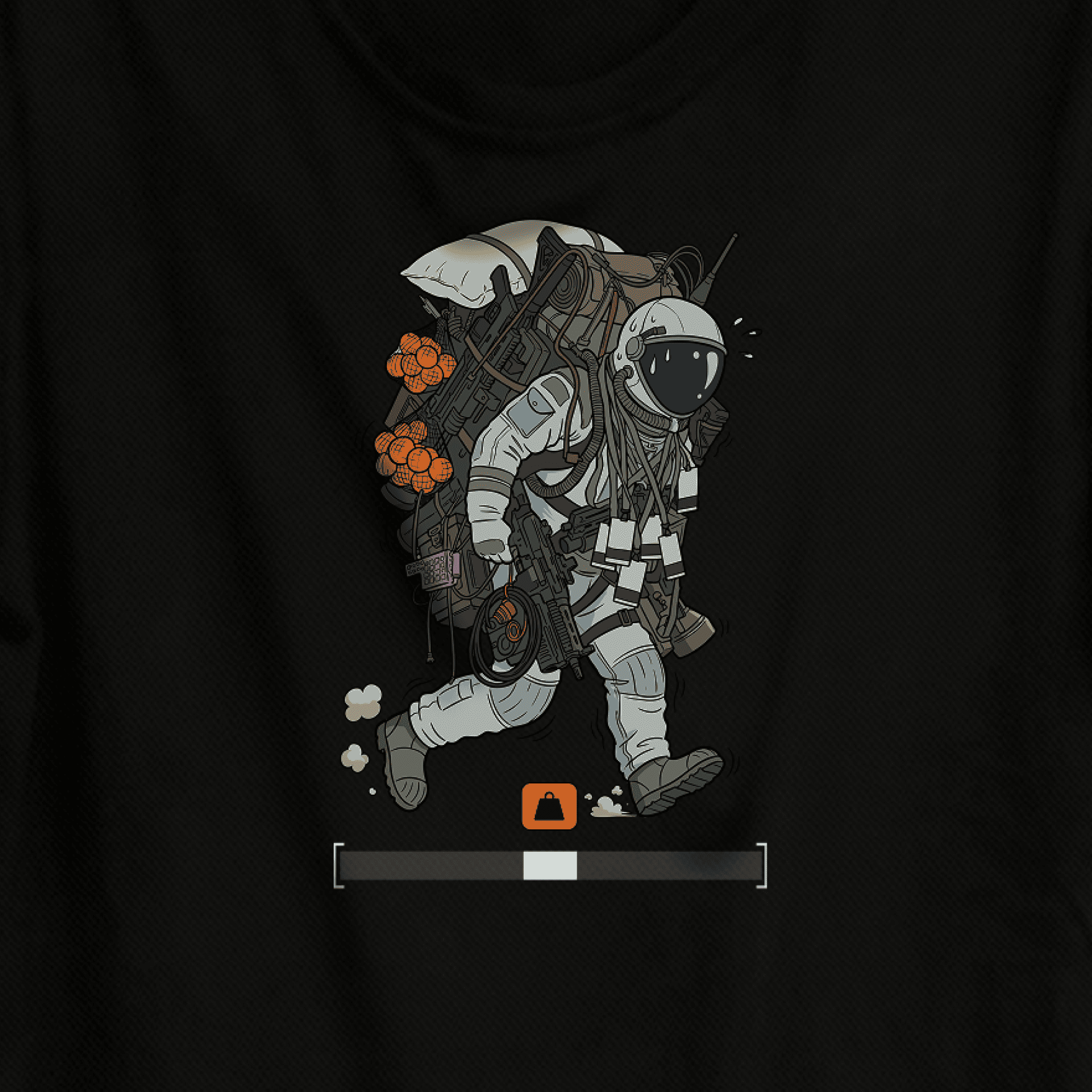 Arc Raiders t-shirt Overloaded design